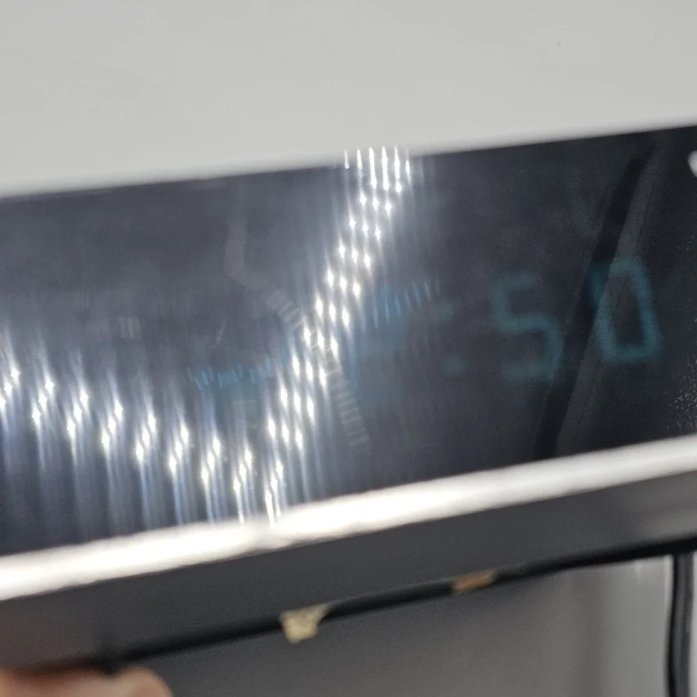 Vintage Bulova Solid State Wood‎ Grain Digital Alarm Clock #B5020 Tested Working